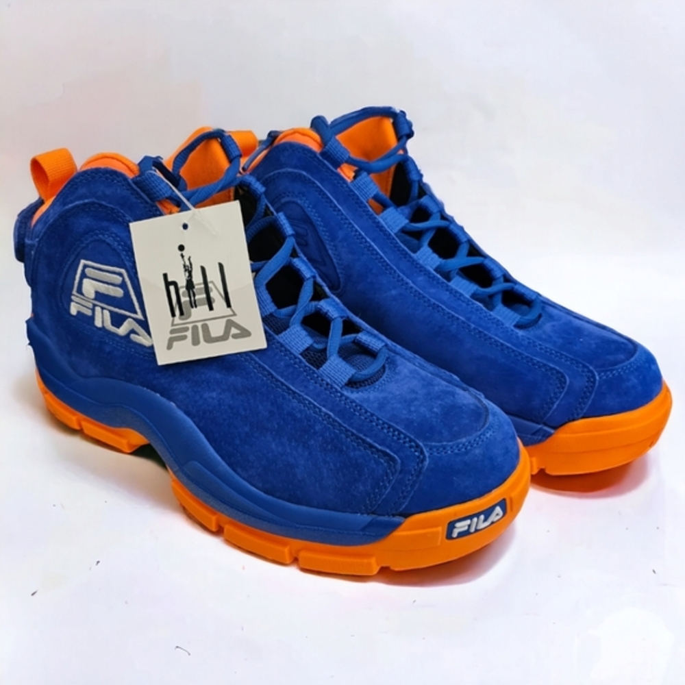 NWT Fila Grant Hill 2 Blue Suede Shoes